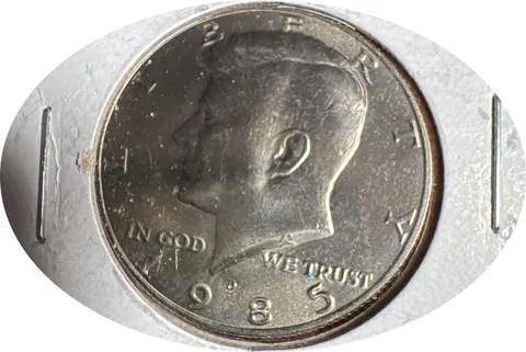 1985-D Kennedy Half Dollar Ungraded
