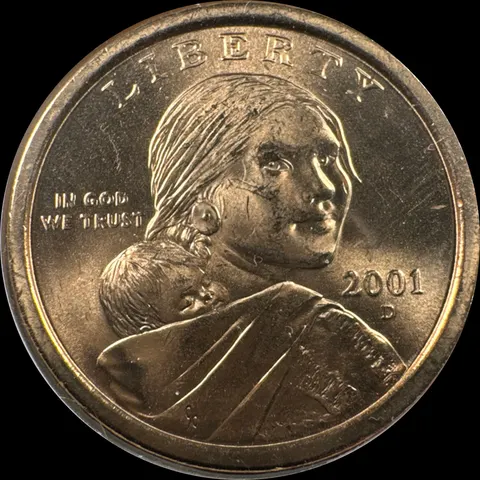 2001-D Sacagawea Dollar Ungraded