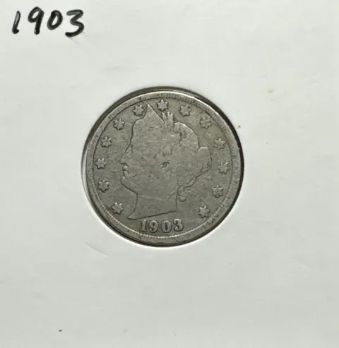 1903-P Liberty V Nickel Ungraded