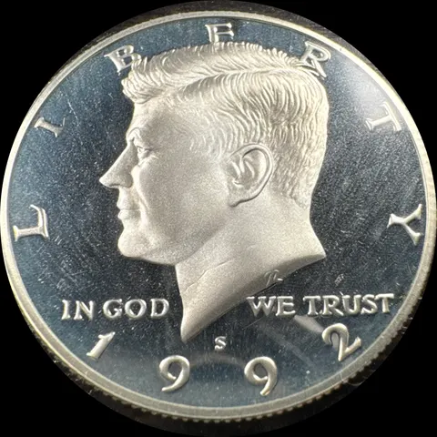 1992-S Kennedy Half Dollar Ungraded