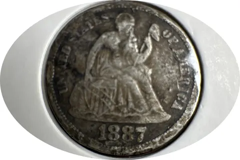 1887-S Seated Liberty Dime Ungraded