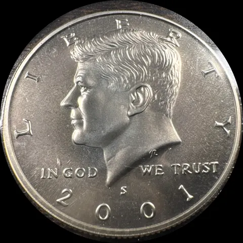 2001-S Kennedy Half Dollar Ungraded