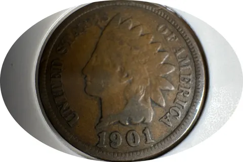 1901-P Indian Head Cent Ungraded