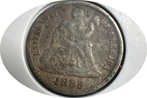 1889-S Seated Liberty Dime Ungraded