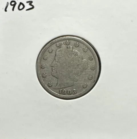 1903-P Liberty V Nickel Ungraded