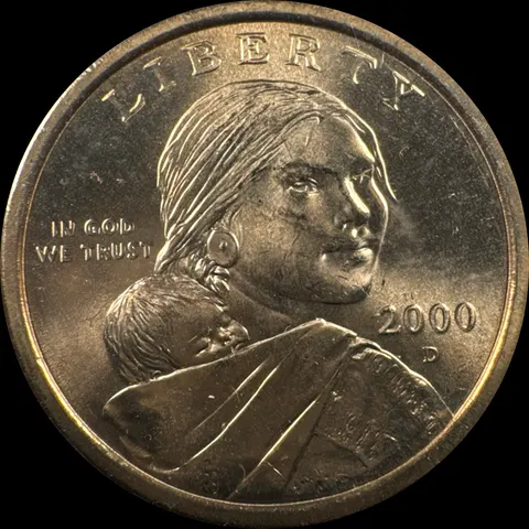 2000-D Sacagawea Dollar Ungraded