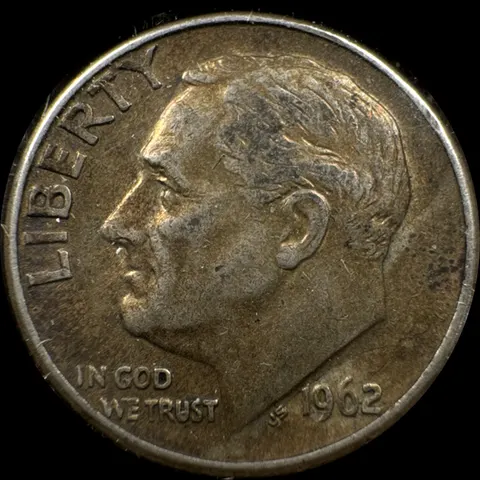 1962-D Roosevelt Dime Ungraded