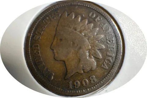 1908-P Indian Head Cent Ungraded