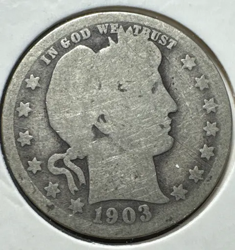 1903-O Barber Quarter Ungraded