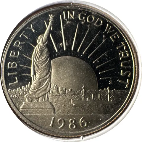 1986-S Statue of Liberty Half Dollar Ungraded