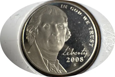2008-S Jefferson Nickel Ungraded