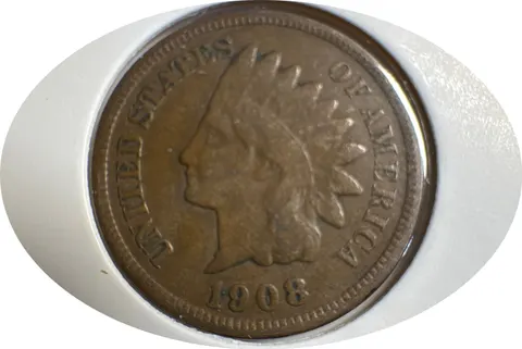 1908-P Indian Head Cent Ungraded