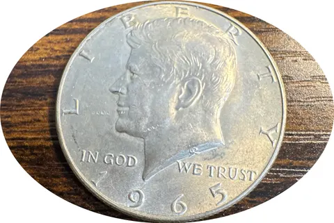 1965-P Kennedy Half Dollar Ungraded