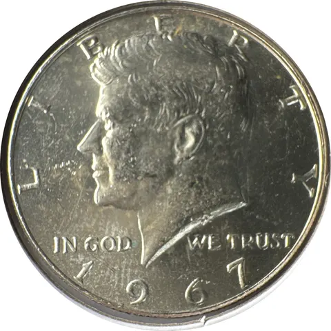 1967-P Kennedy Half Dollar Ungraded