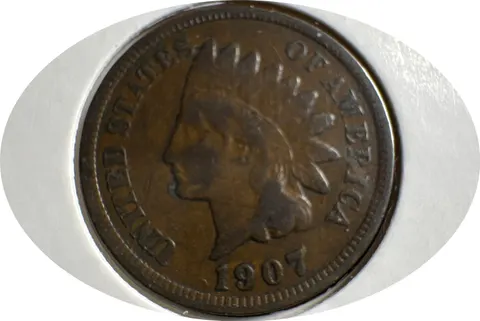 1907-P Indian Head Cent Ungraded