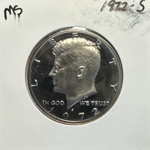 1972-S Kennedy Half Dollar Ungraded