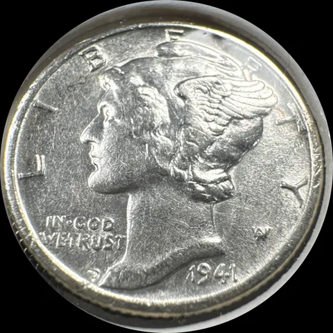1941-P Mercury Dime Ungraded