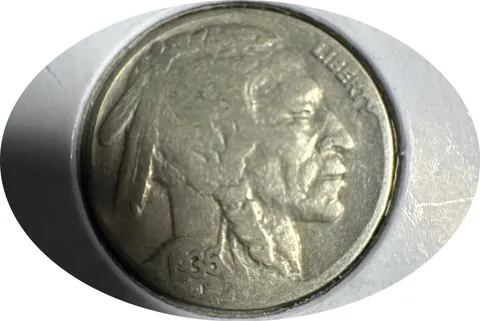 1936-P Buffalo Nickel Ungraded