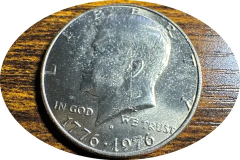1976-D Kennedy Half Dollar Ungraded