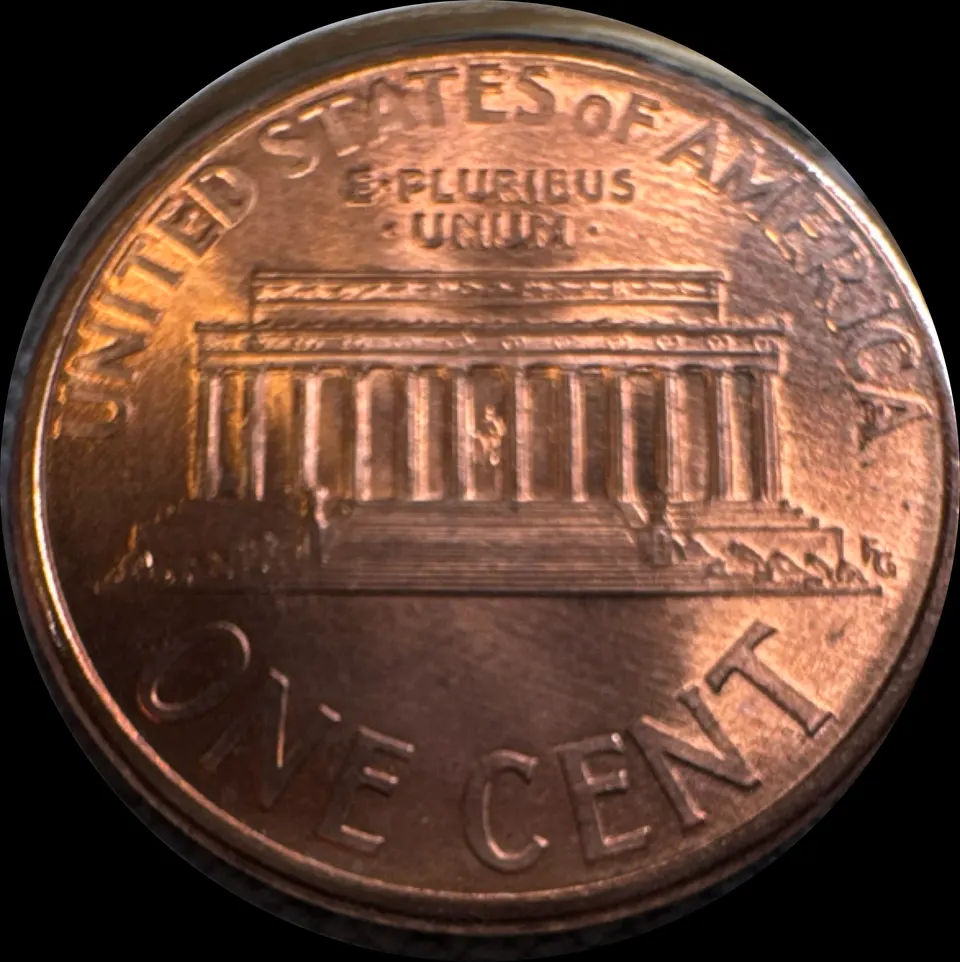 1994-D Lincoln Cent UNGRADED — back