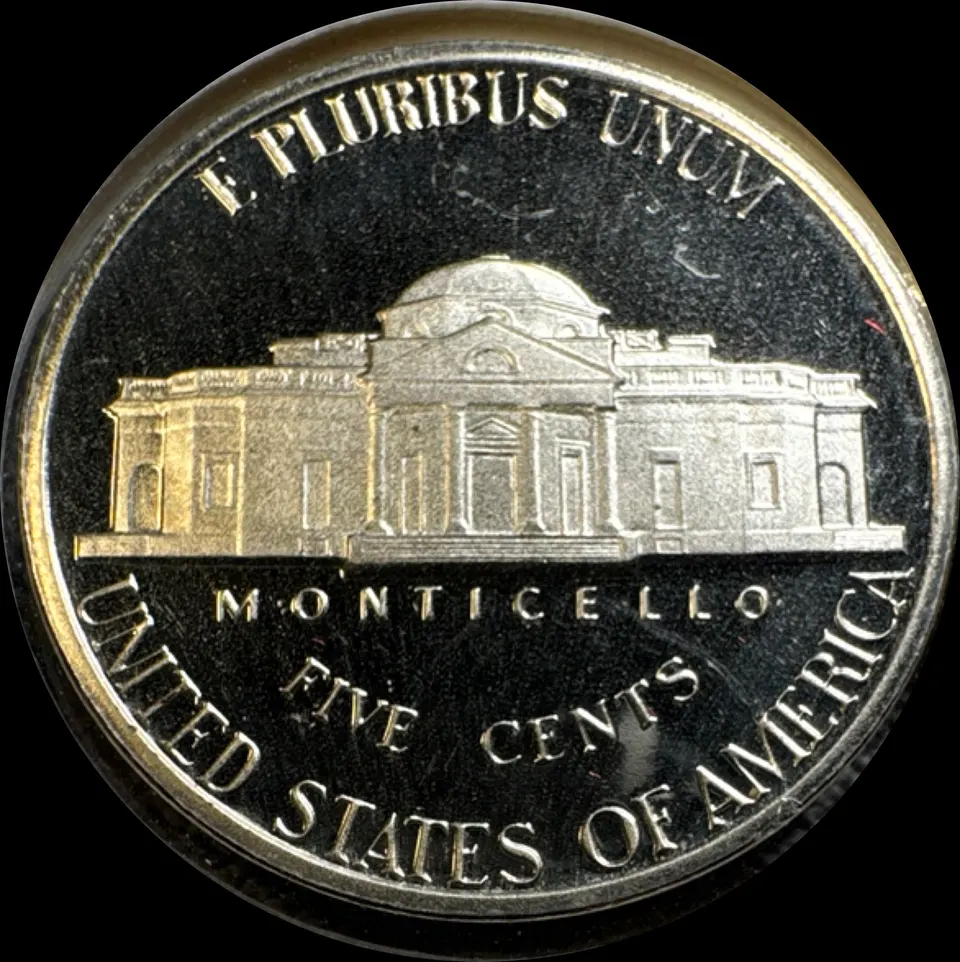 1979-S Jefferson Nickel UNGRADED — back