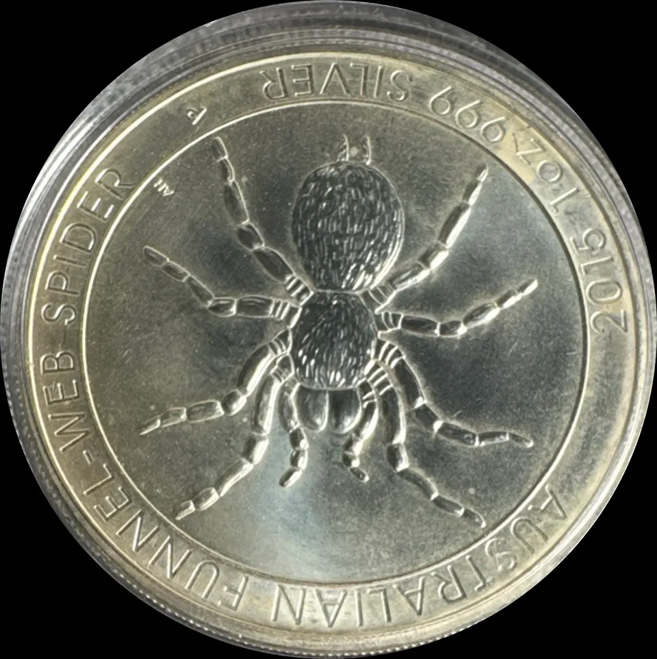 2015 1 Dollar UNGRADED — back