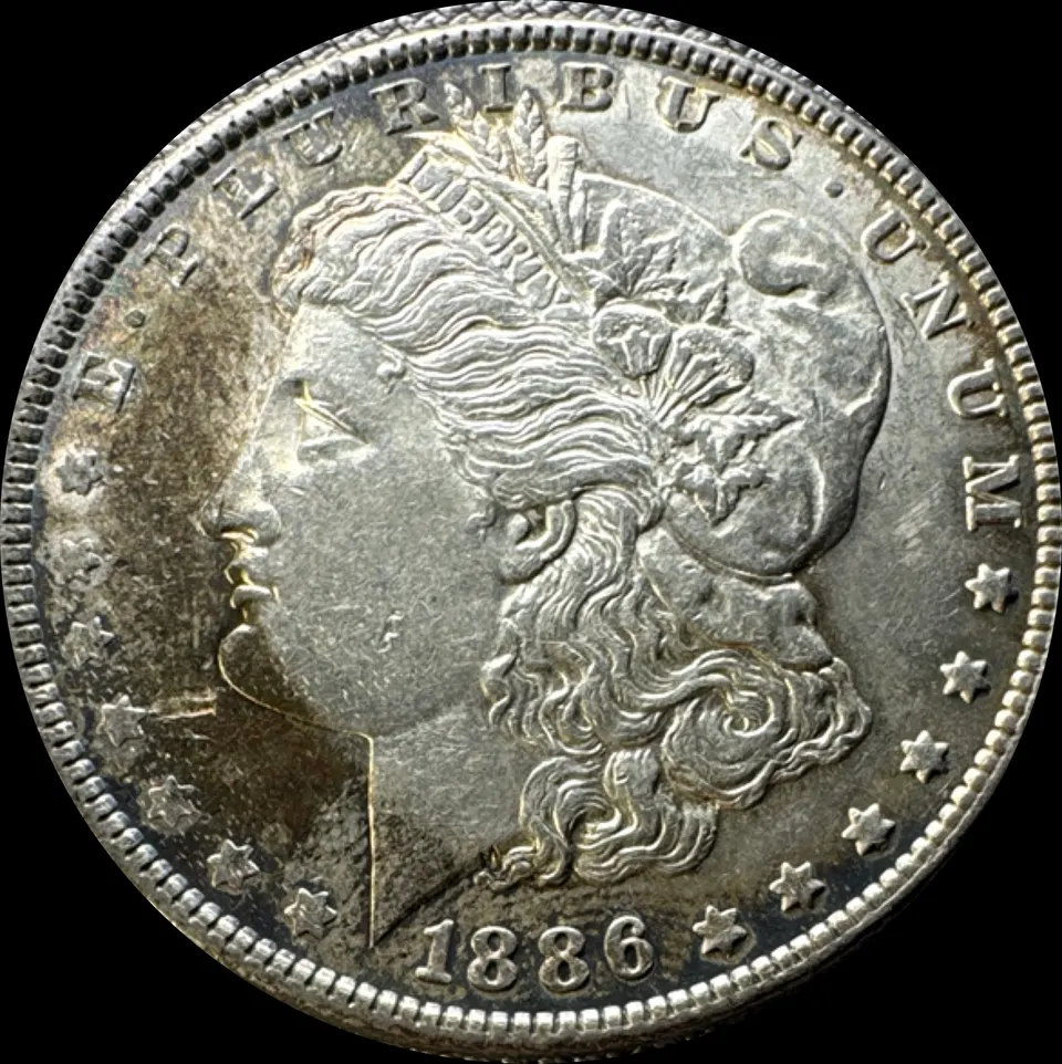 1886-P Morgan Dollar UNGRADED — front