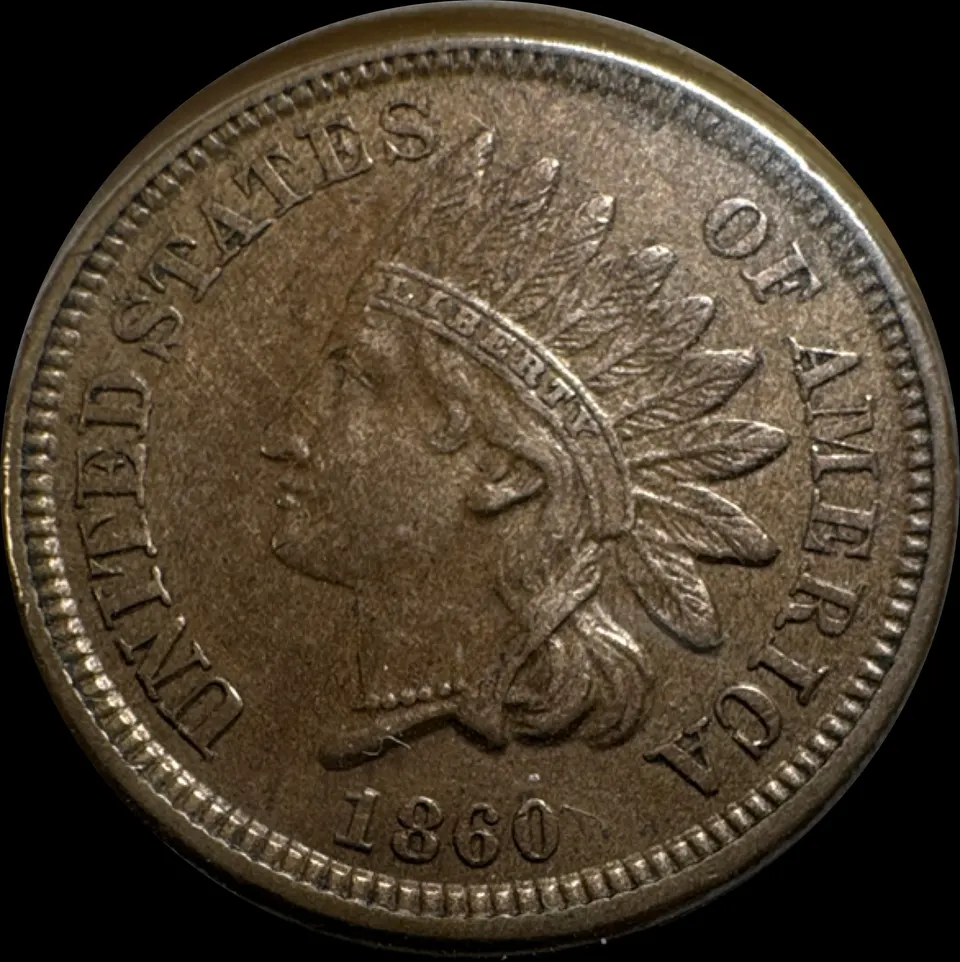 1860-P Indian Head Cent UNGRADED — front