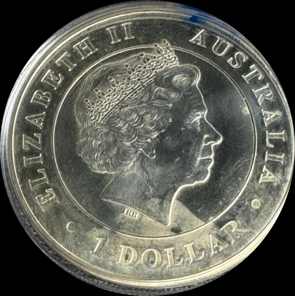 2015 1 Dollar UNGRADED — front