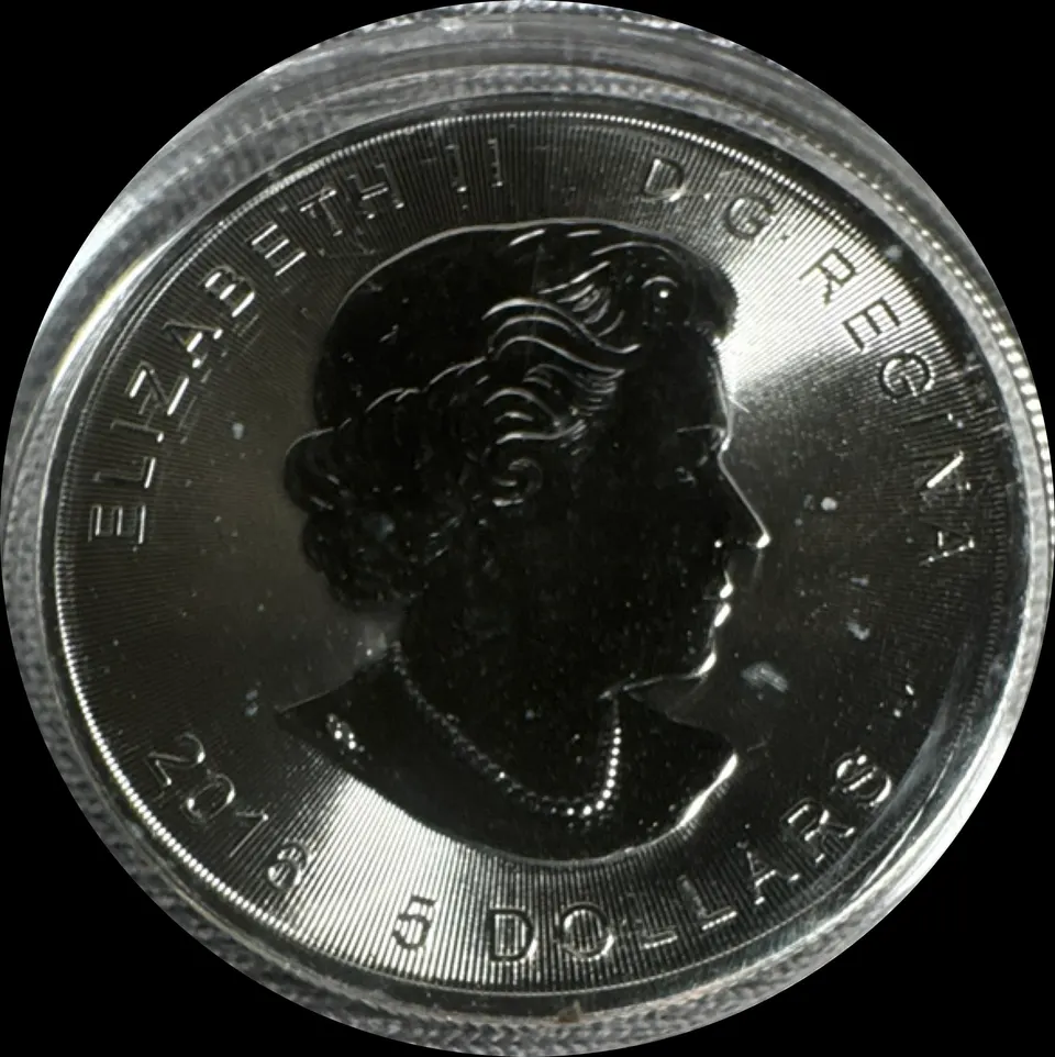 2016 5 Dollar UNGRADED — front