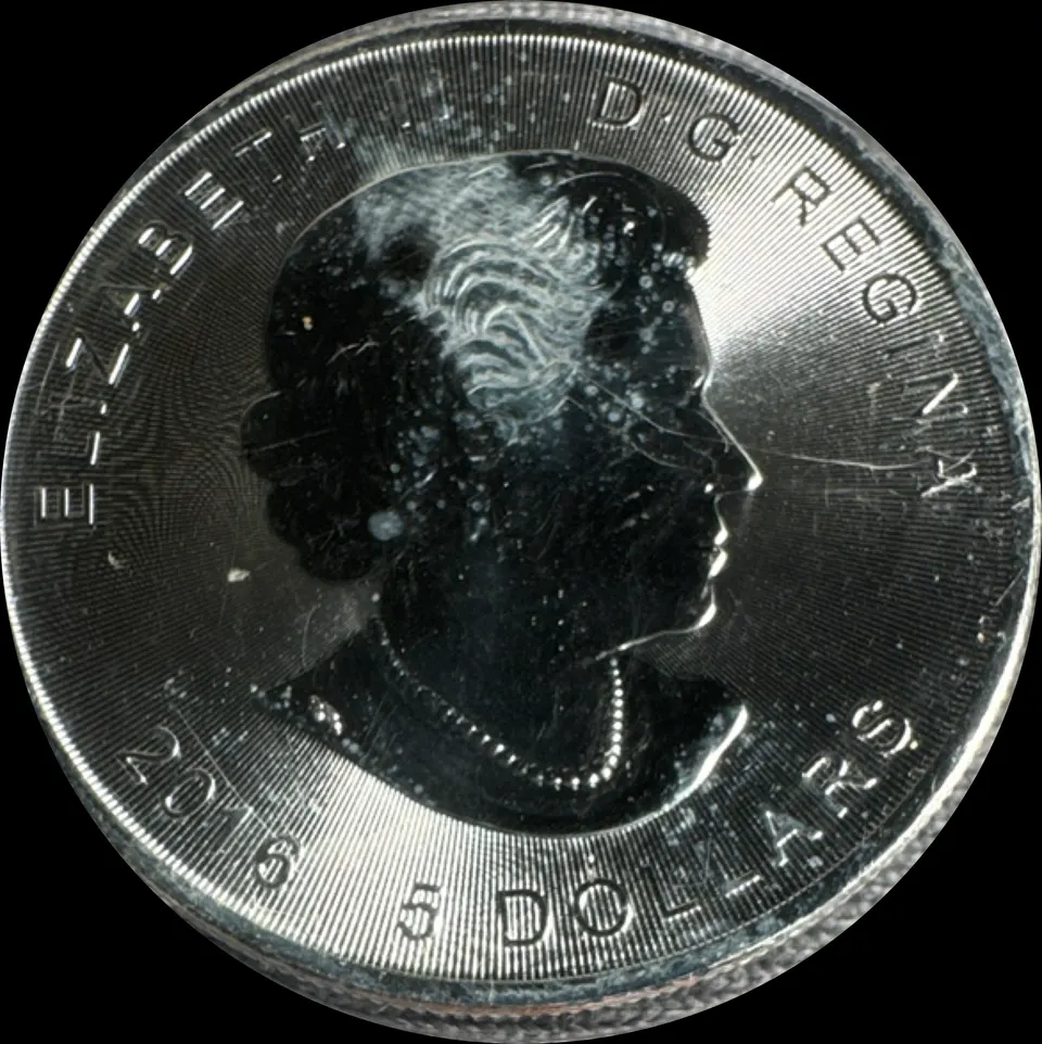 2016 5 Dollar UNGRADED — front