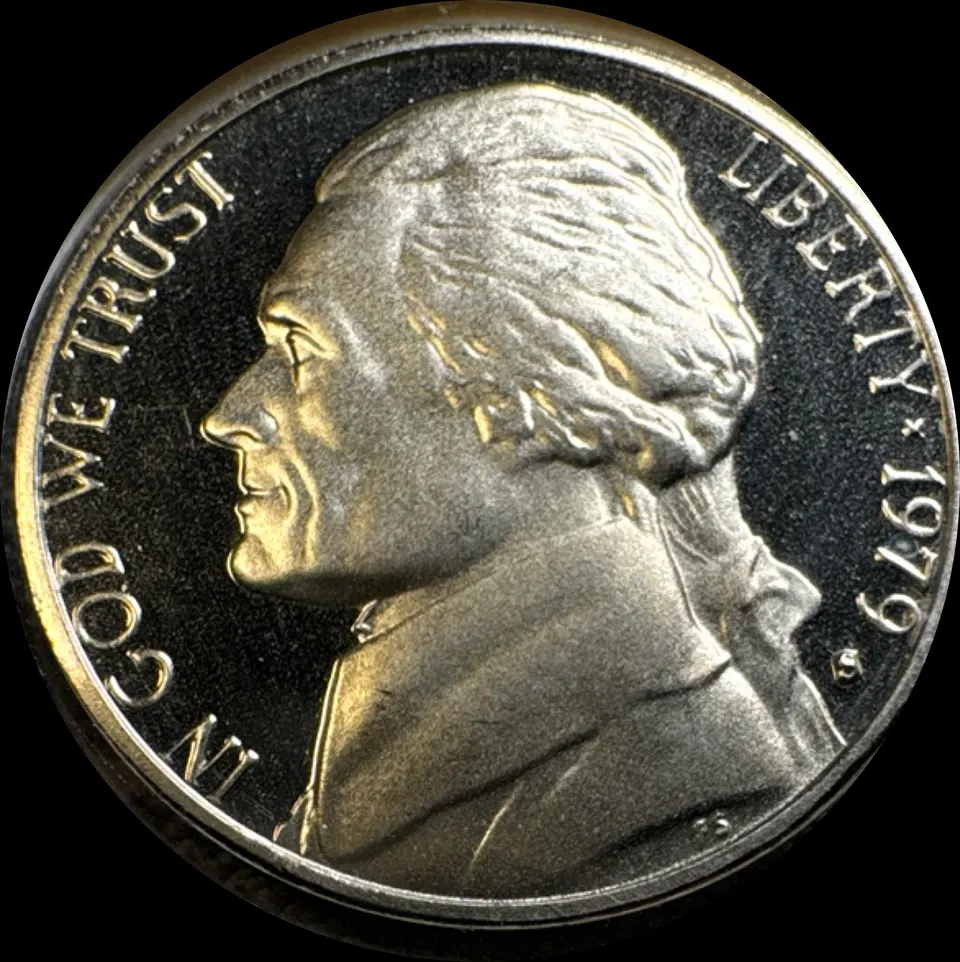 1979-S Jefferson Nickel UNGRADED — front