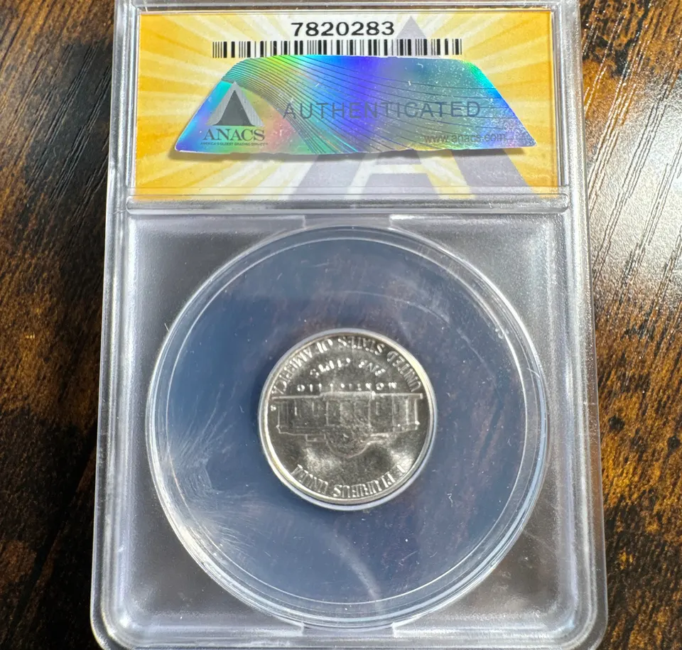 1951-S Jefferson Nickel MS65 — back