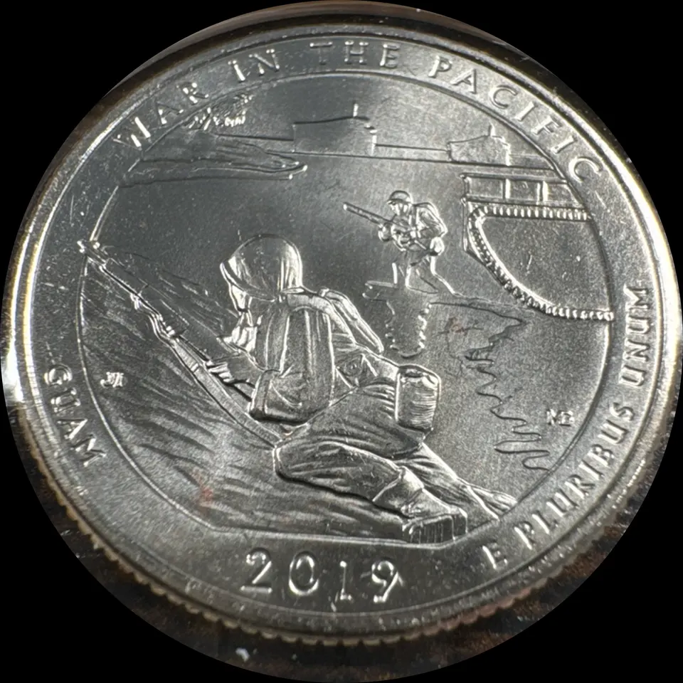 2019-P Washington Quarter Ungraded — back