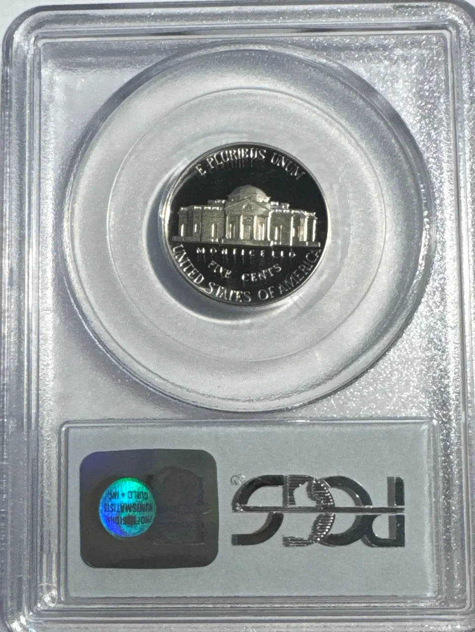 1992-S Jefferson Nickel PR69 — back