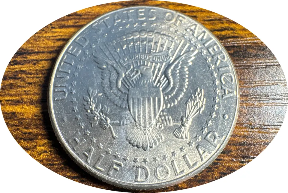 2002-D Kennedy Half Dollar Ungraded — back