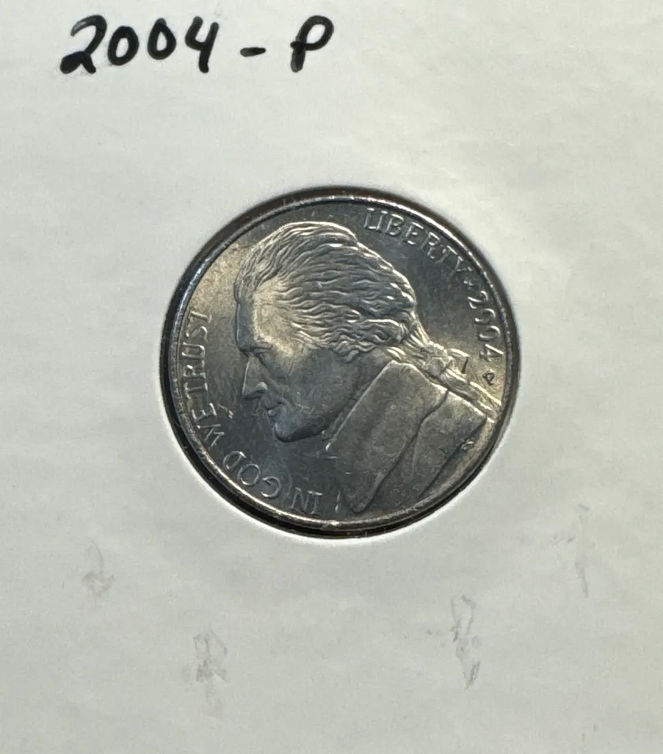 2004 Jefferson Nickel Ungraded — front