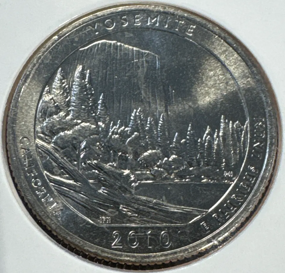 2010-P Washington Quarter Ungraded — back
