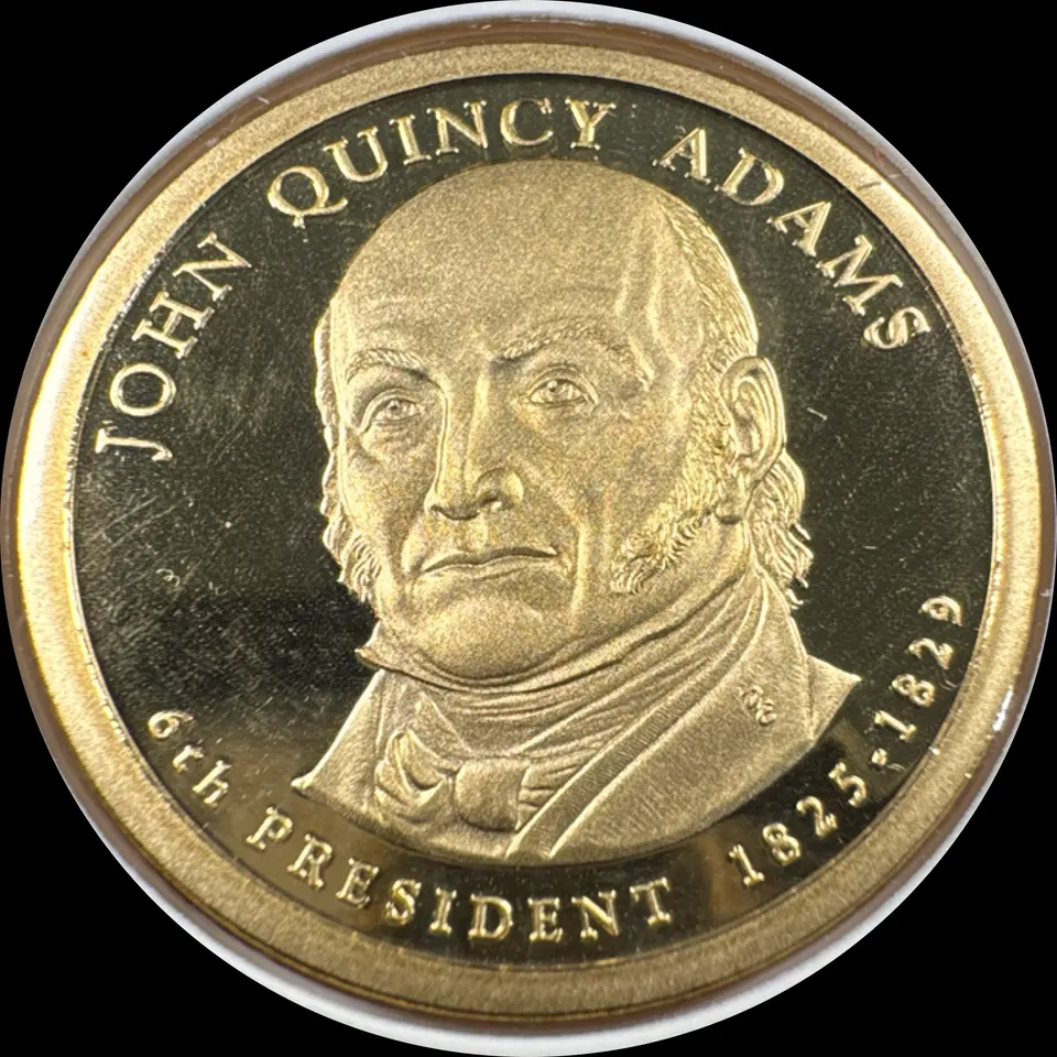 2008-S Presidential Dollar Ungraded — front