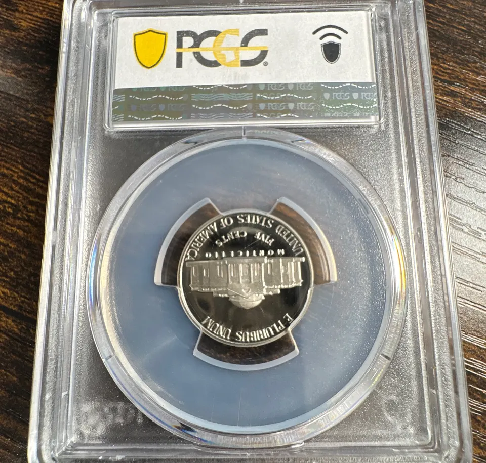1996-S Jefferson Nickel PR69 — back