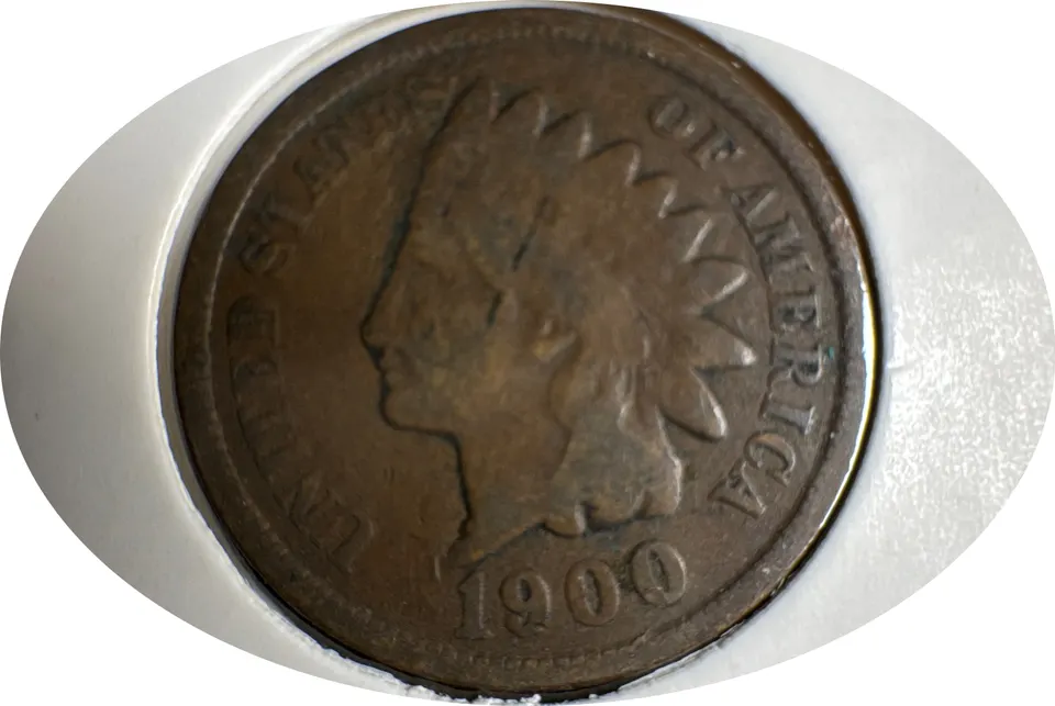 1900-P Indian Head Cent Ungraded — front