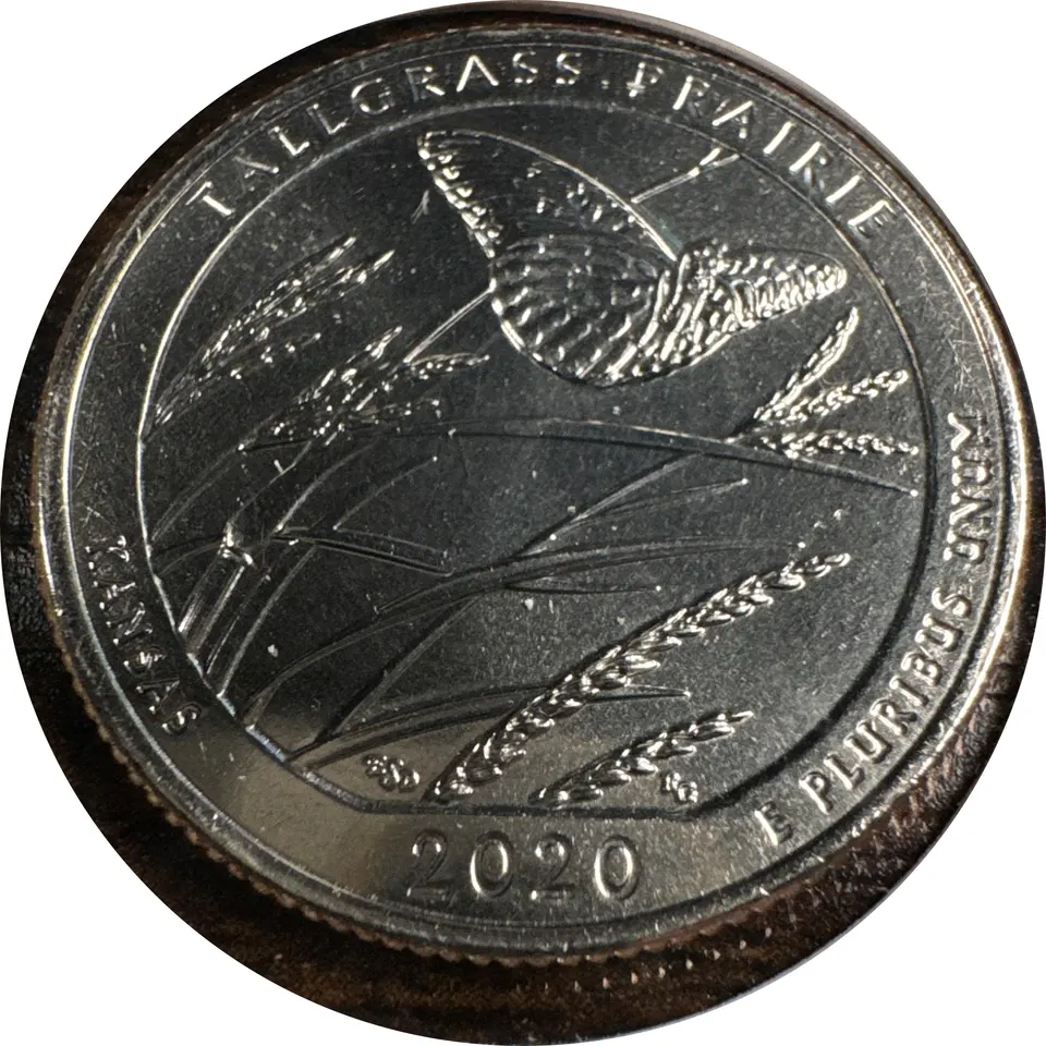 2020-D Washington Quarter Ungraded — back