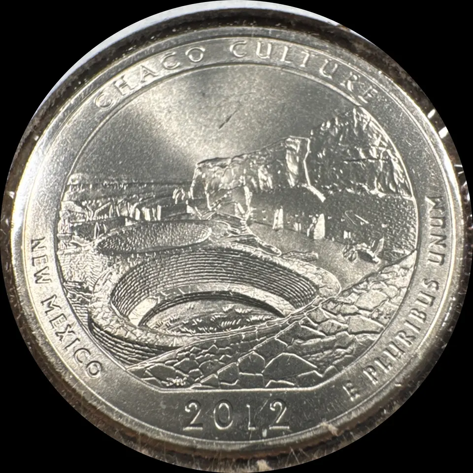 2012-P Washington Quarter Ungraded — back