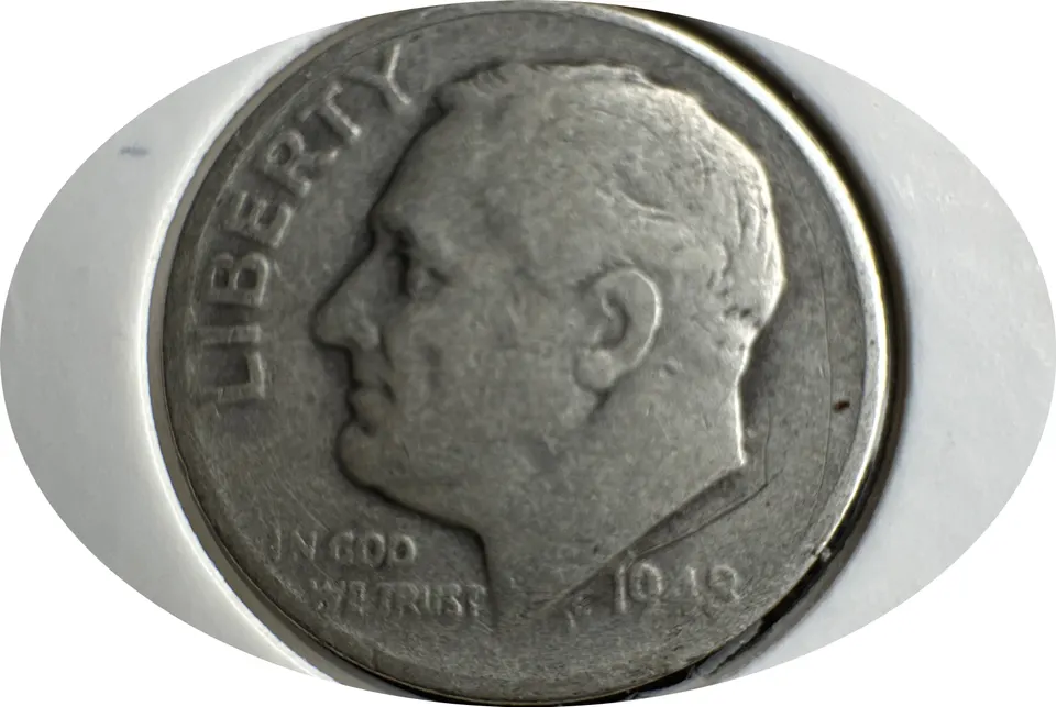 1949-D Roosevelt Dime Ungraded — front