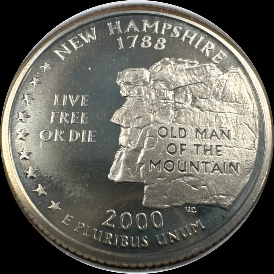 2000-S Washington Quarter Ungraded — back