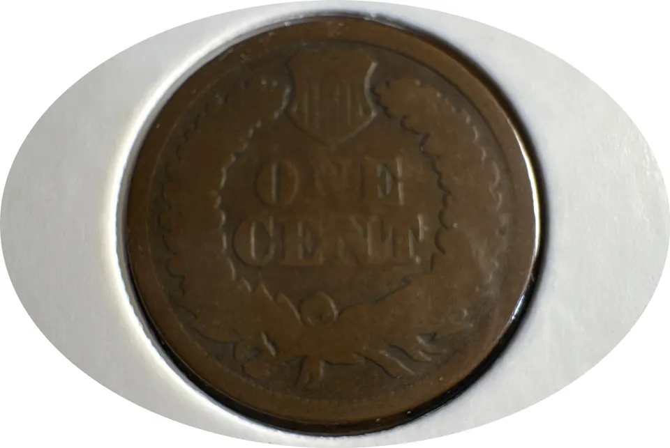 1866-P Indian Head Cent Ungraded — back