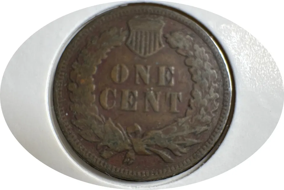 1907-P Indian Head Cent Ungraded — back