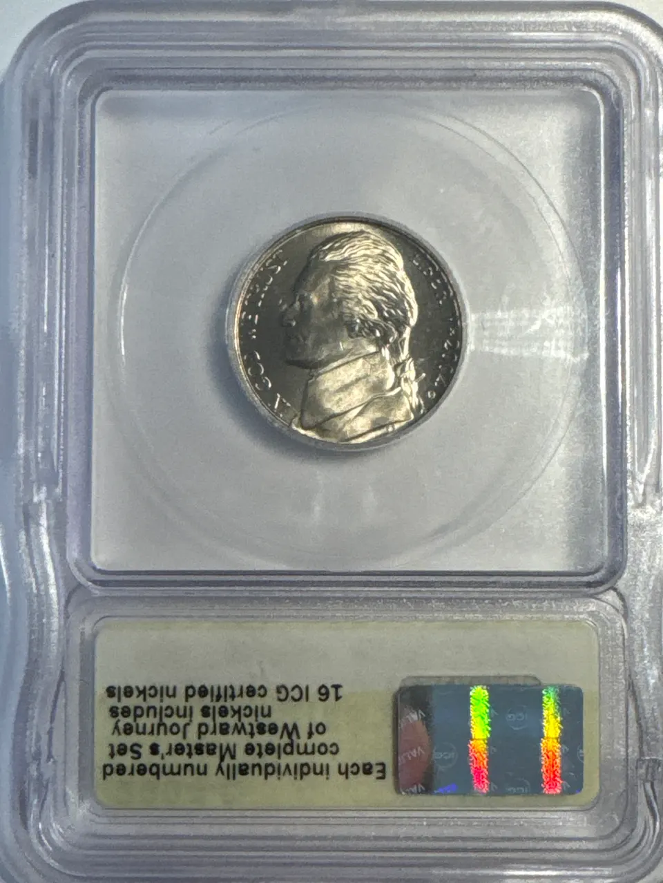 2004-D Jefferson Nickel MS67 — back