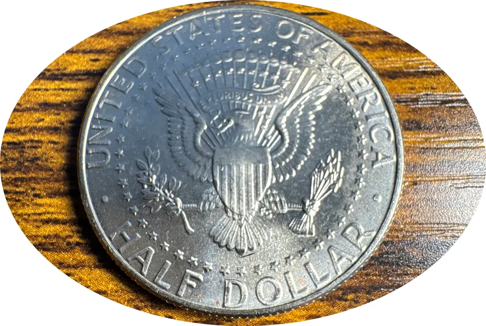 1993-D Kennedy Half Dollar Ungraded — back