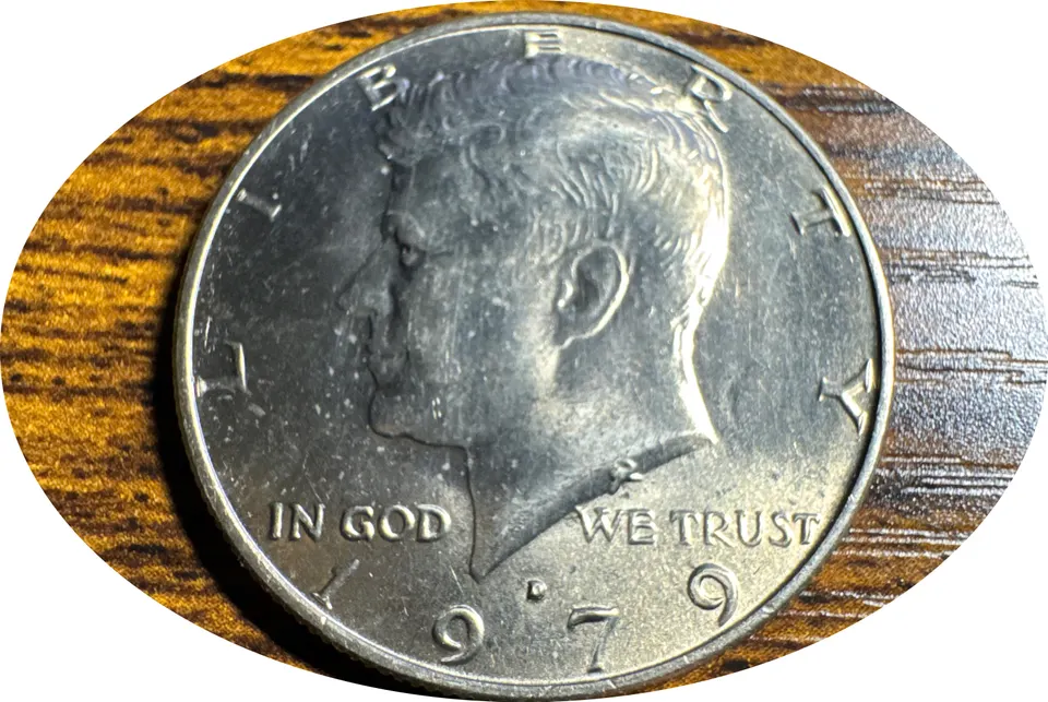 1979-D Kennedy Half Dollar Ungraded — front